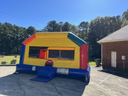 IMG 9203 1731891180 Extra Large Fun House with 2 basketball Goal Inside