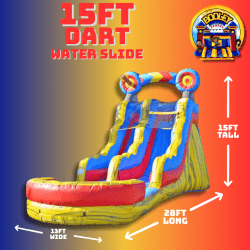 15ft Dart Waterslide