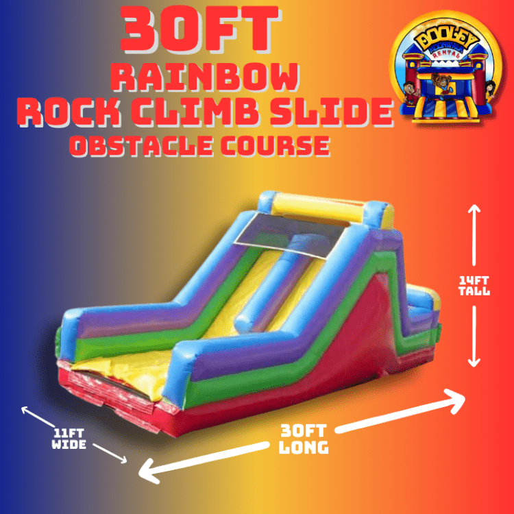 30ft Rainbow Rock Climb